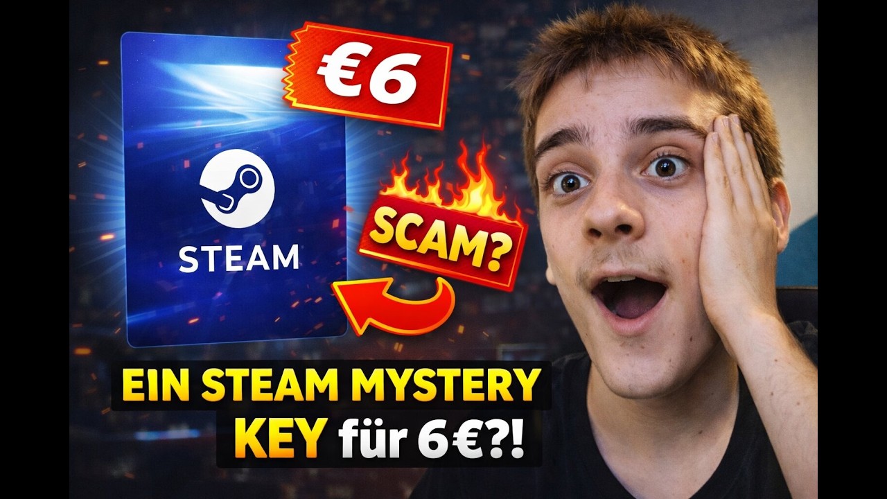 Ich habe einen 6€ Steam Mystery Key gekauft… Scam?