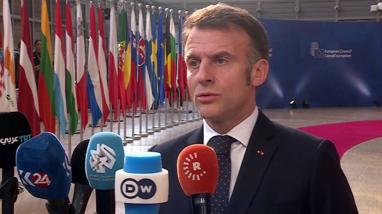 Emmanuel Macron : «Cette escalade est inconsidérée»