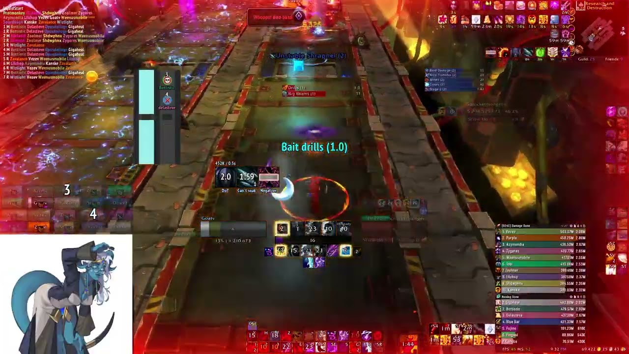 Mythic Sprocketmonger Lockenstock - Shadow Priest PoV - Rewind-Illidan
