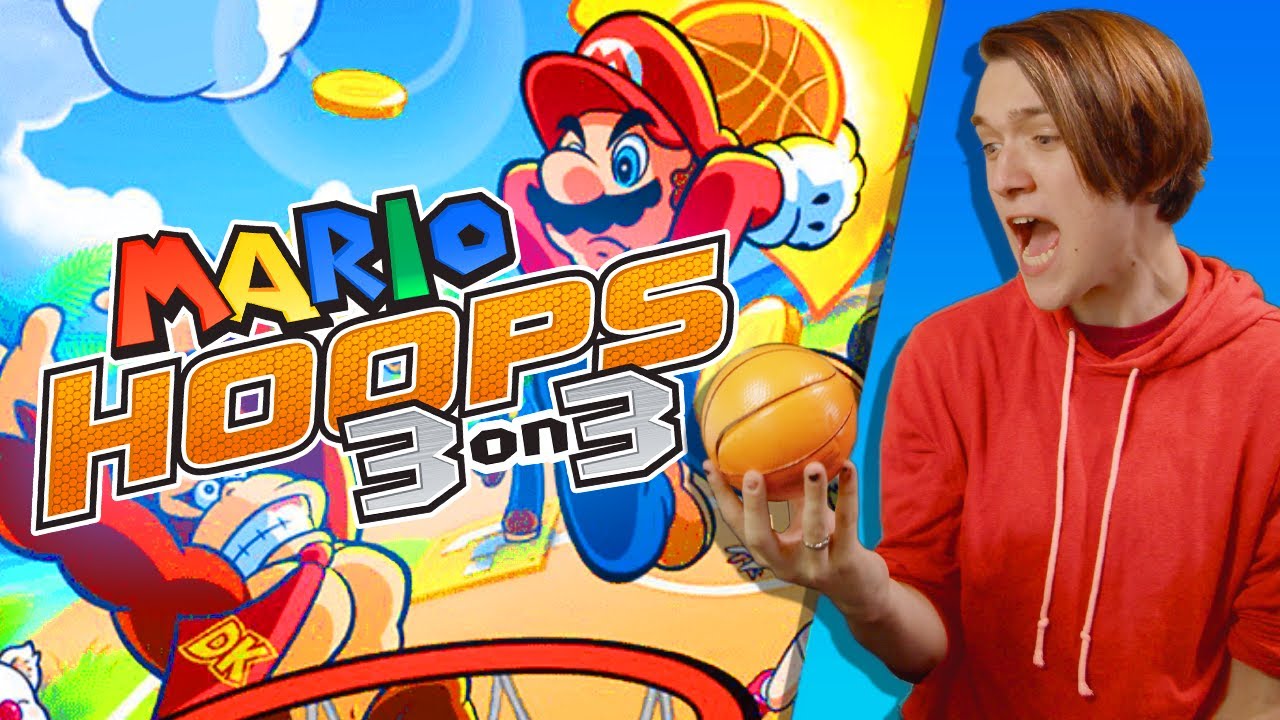 3 Strikes you're Out | Mario Hoops 3 on 3 - ThatGuyWhoGames