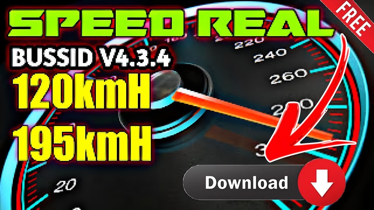 BUSSID V4.3.4 | Real Speed Test: 120km/h to 195km/h! Ultimate Speed Challenge