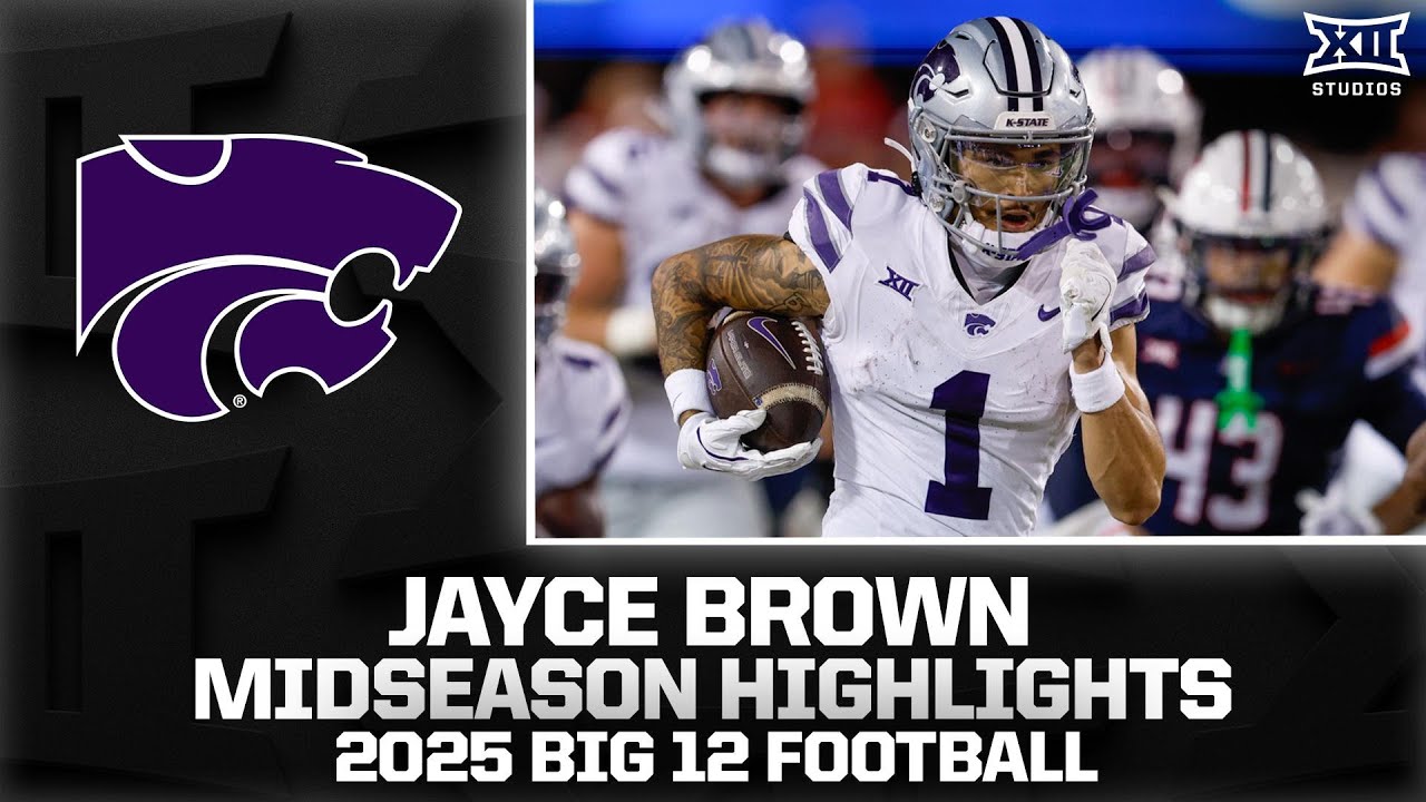 Jayce Brown Midseason Highlights | 2025 Big 12 Football