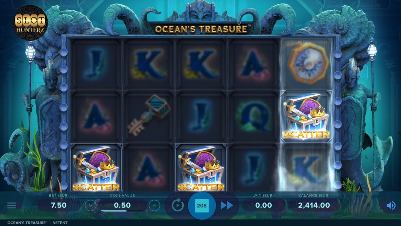 Ocean's Treasure Bonus Feature (NetEnt)