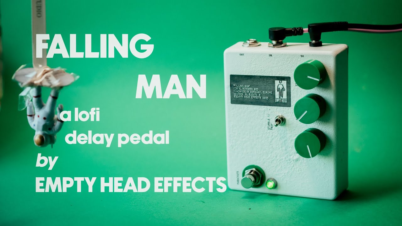 FALLING MAN - The BEST Lofi Delay Pedal?   Guitar + Synth Effect Pedal Demo | NO TALKING