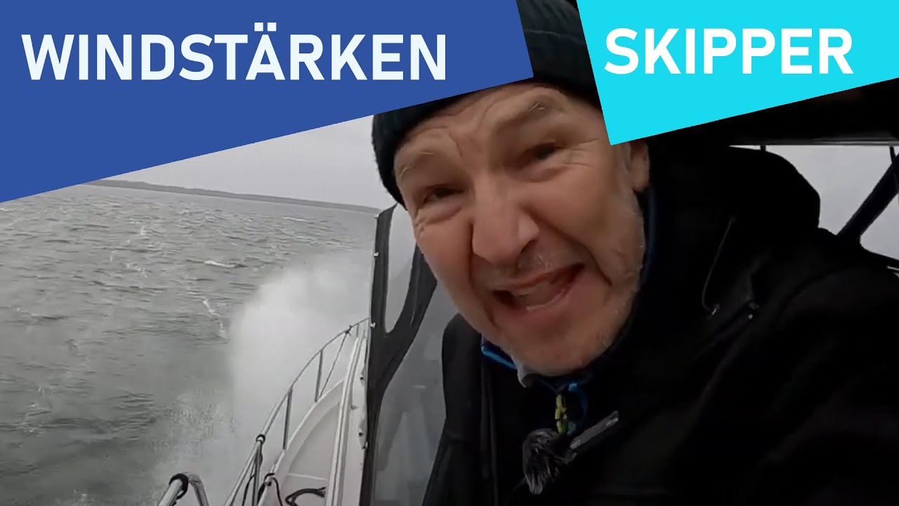 Skippertipps von Yachtcharter Schulz - Wind dank App richtig einschätzen. Windstärke beachten!