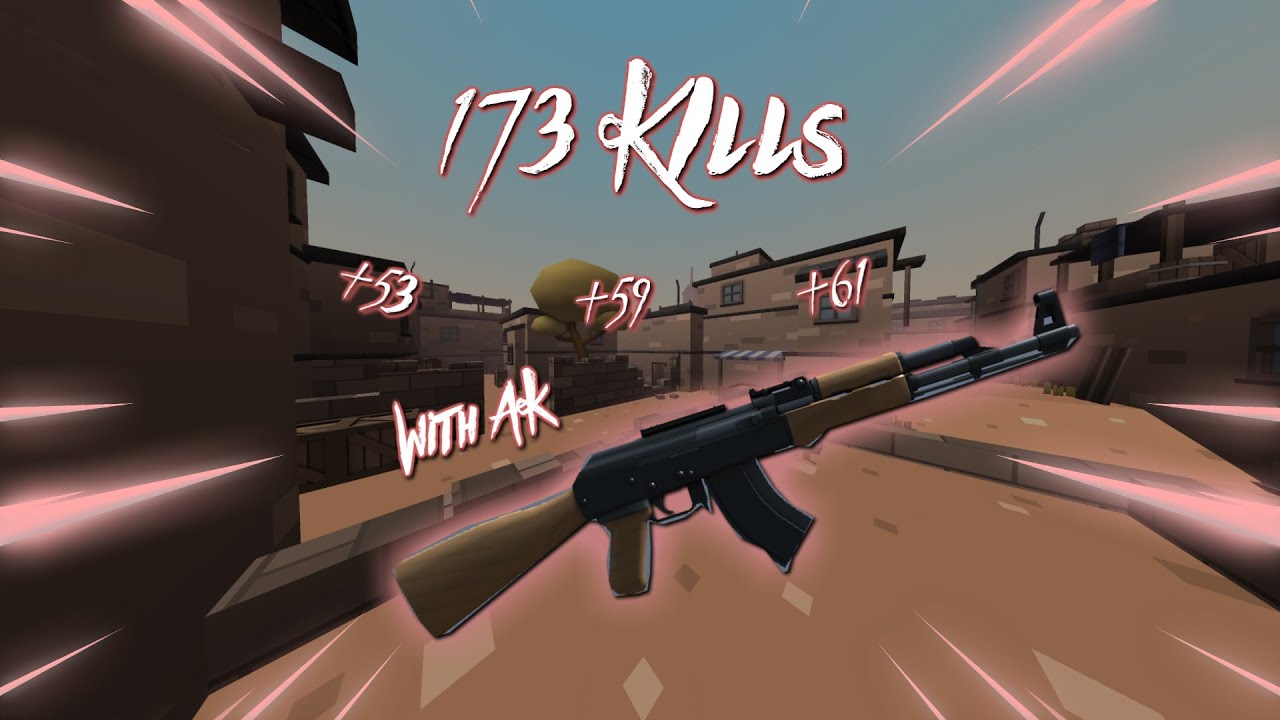 173 Total Kills in 3 Games in a Row (No nukes used) | Krunker.io
