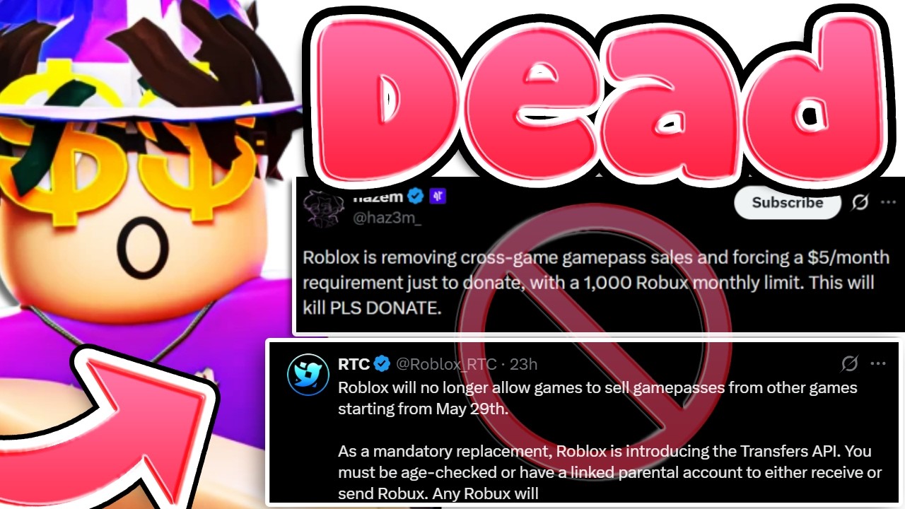 Roblox KILLED Pls Donate.
