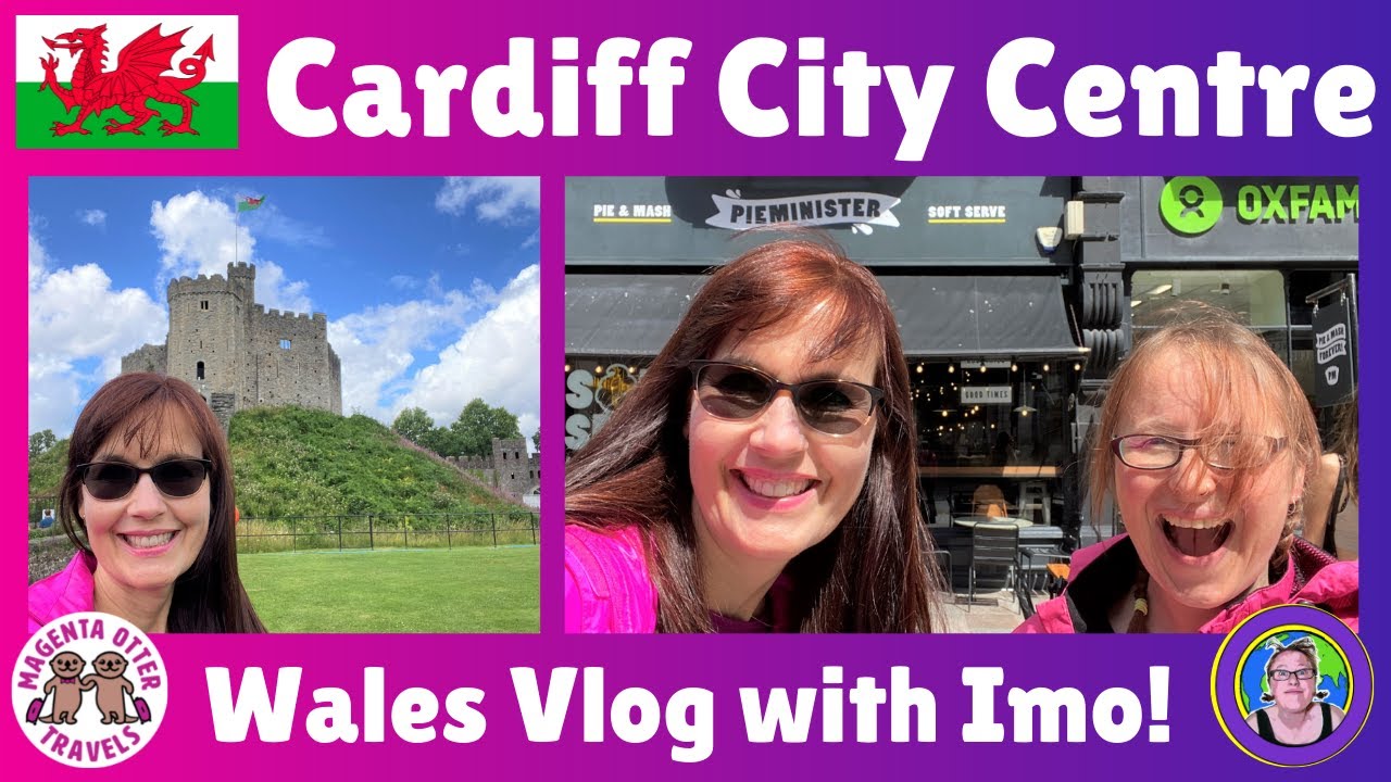 Exploring CARDIFF CITY CENTRE with PLANET IMO &ndash; Wales Road Trip Vlog