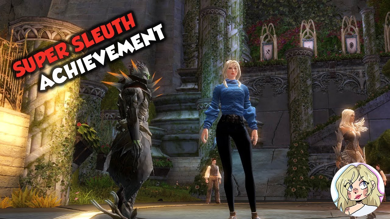 Достижение GW2 SUPER Sleuth (Dragon's Reach Часть 2)