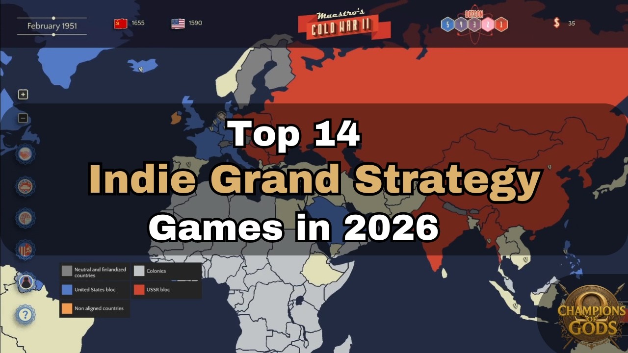 Топ-14 инди-глобальных стратегий, в которые стоит поиграть в 2026 году (+ грядущие новинки)
