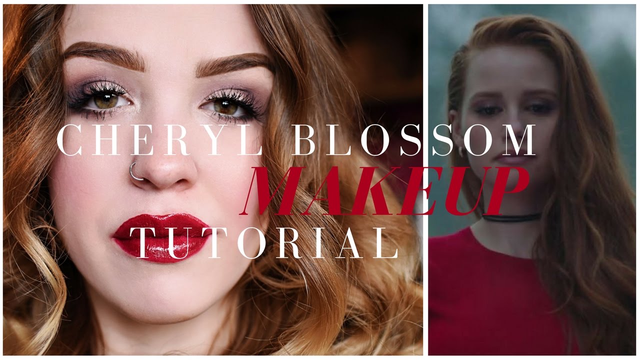 Cheryl Blossom Makeup tutorial | Riverdale | AlexisBradleyMakeup