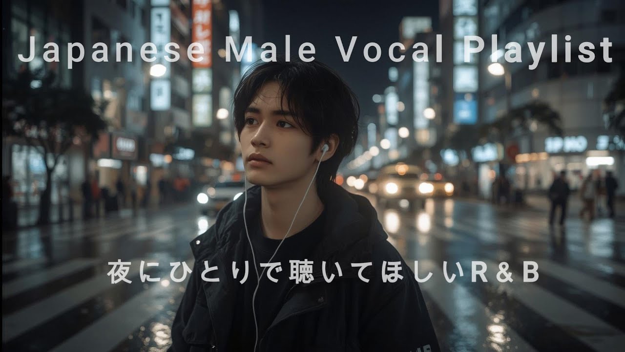 夜にひとりで聴きたい　Japanese　Male　Vocal　R＆B｜作業用・リラックス