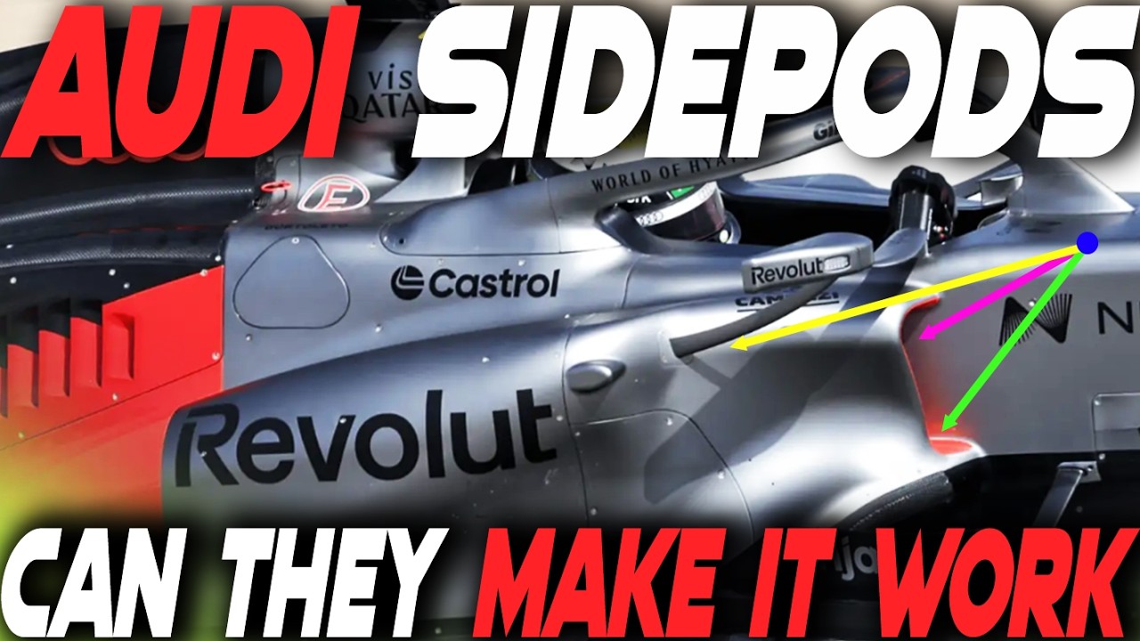 Audi’s Radical Slim Sidepods Shock F1! Genius Masterstroke or Mercedes 2.0 Disaster?