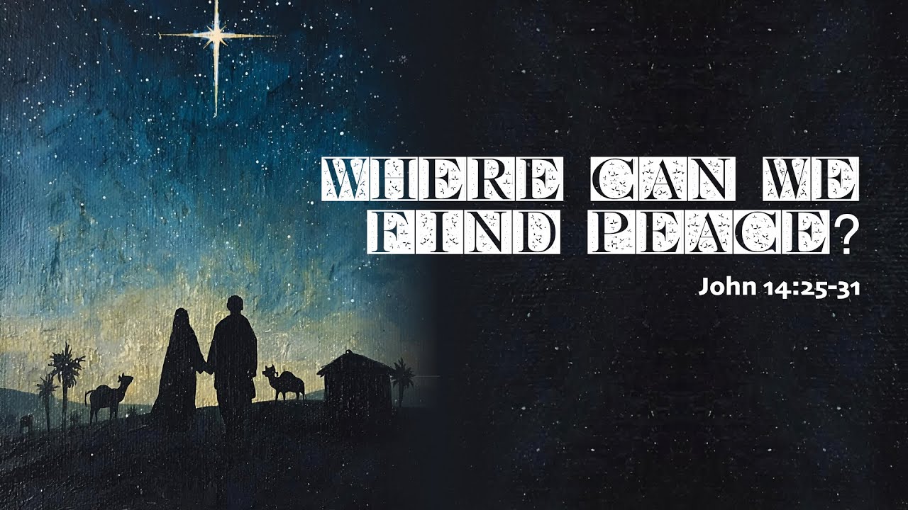 Where can we find peace?