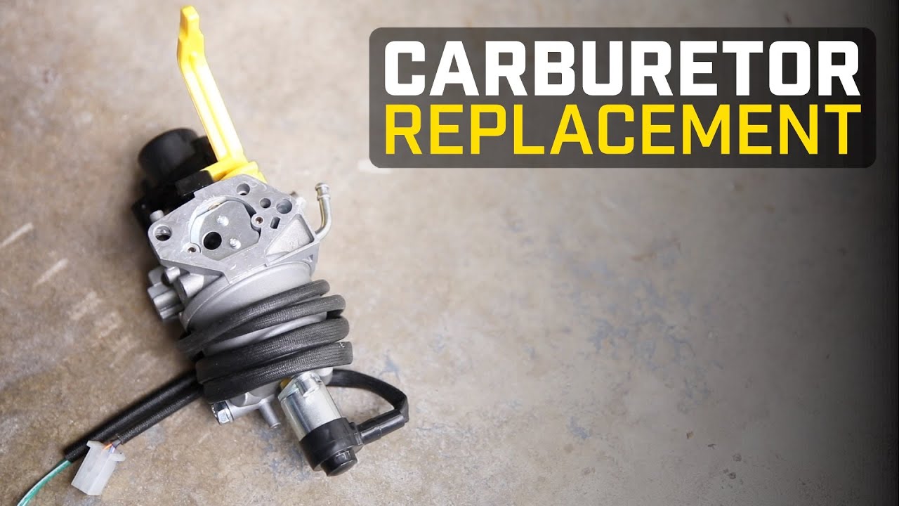 Carburetor Replacement - Dual Fuel & Tri Fuel Open Frame Inverters