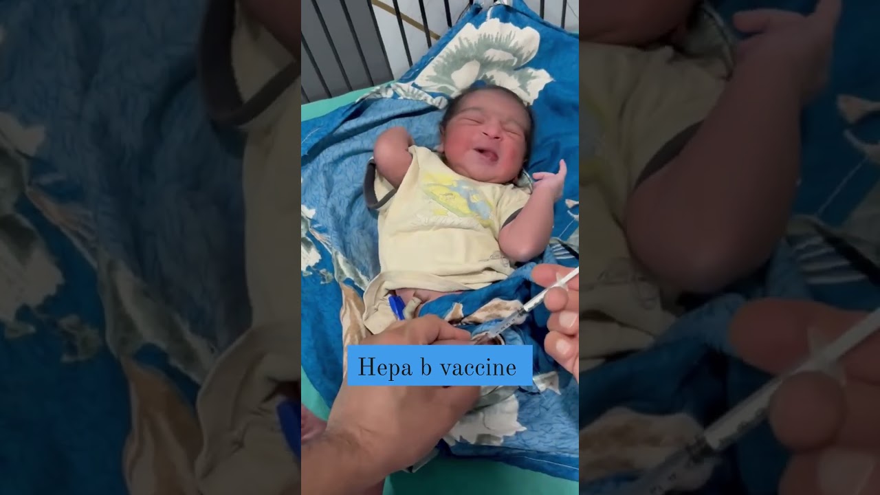 Hepatitis B vaccination #baby #vaccination #cutebaby #cute #newborn