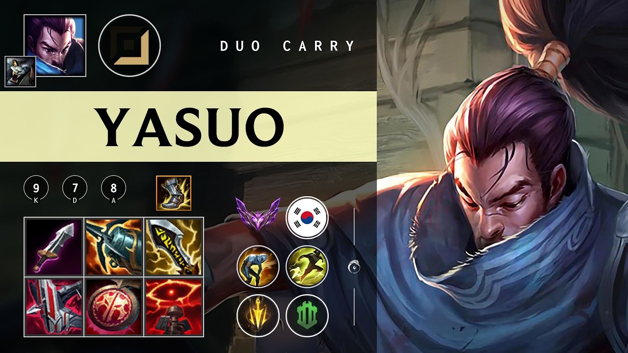 Yasuo ADC vs Twitch - KR Master Patch 26.04