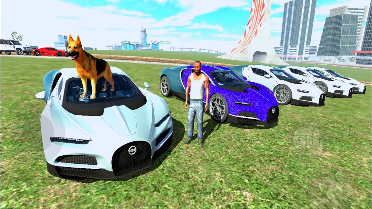 💥 Indian Bike Driving 3D New Car 🚘 Bugatti Chiron - Android Gameplay | Indian Bikes Driving 3D 