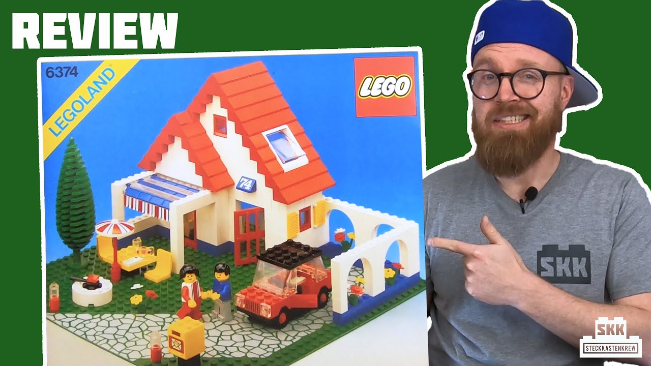 So genial waren LEGO®-Häuser in den 80er-Jahren: LEGO® Ferienhaus 6374 [Review]