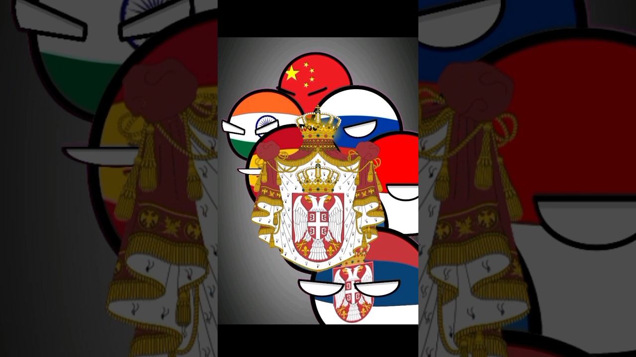 Eternal Enemies || Kosovo Vs Serbia || [ CountryBalls ] || #countryballs #shorts