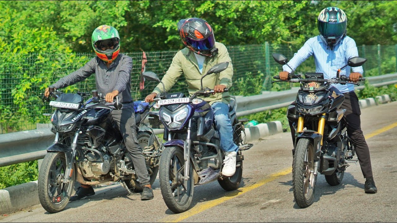 Honda Hornet 125 Vs TVS Raider 125 Vs Hero Xtreme 125R – Ultimate 125cc Showdown🔥