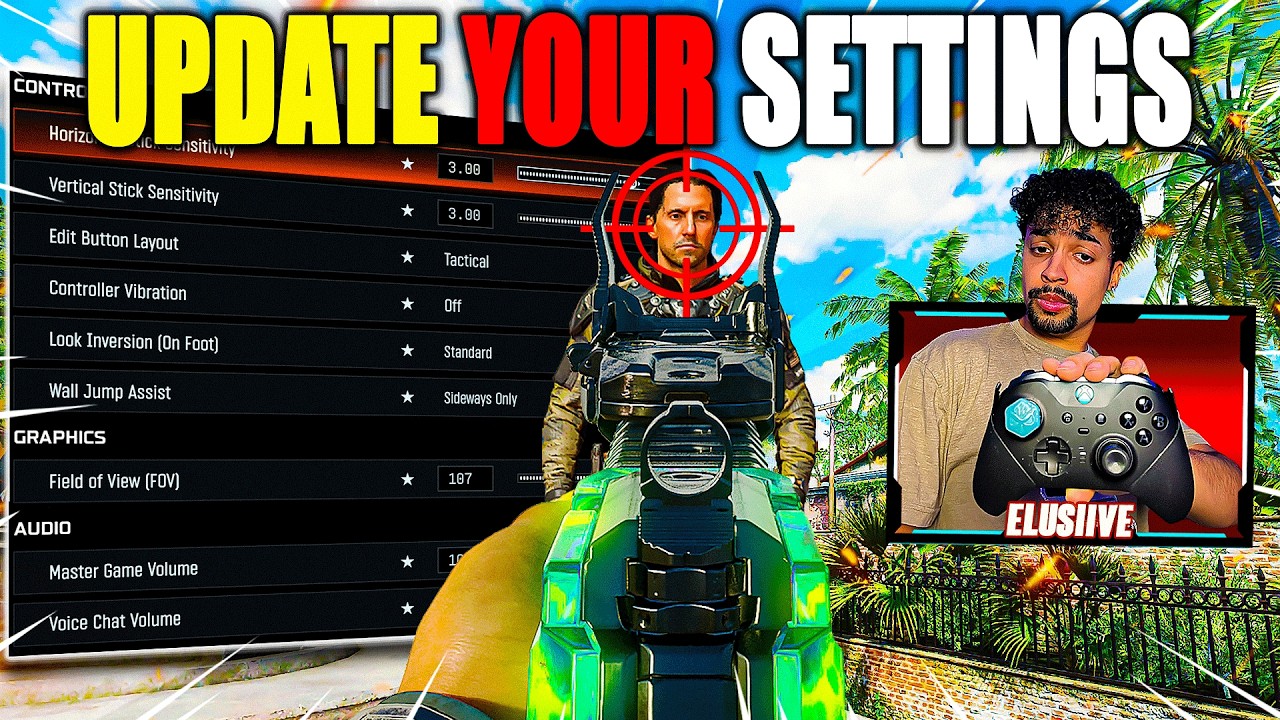 IMPROVE Your Aim & Movement With Theses SETTINGS In BLACK OPS 7! (BO7 Best CONTROLLER SETTINGS)