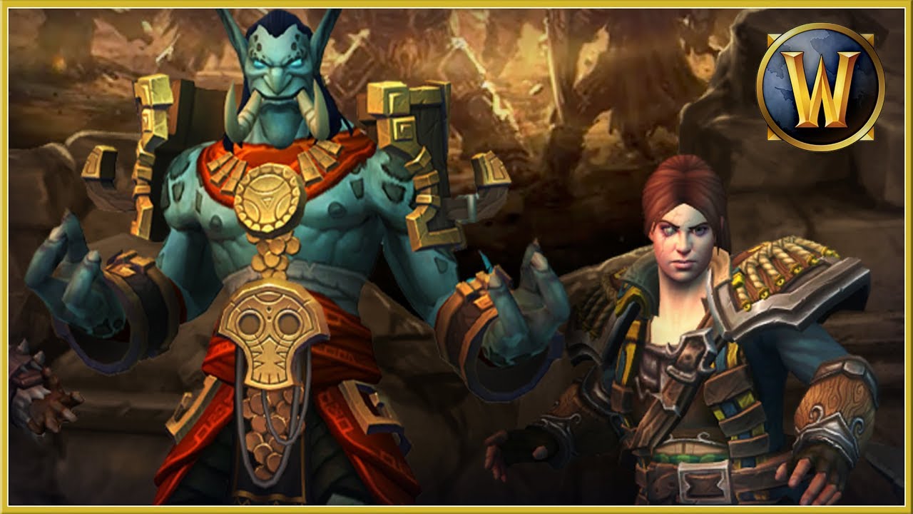 World Of Warcraft - New Allied Races Ahead! Kul Tiran Humans And Zandalari Trolls 2019 (HD)