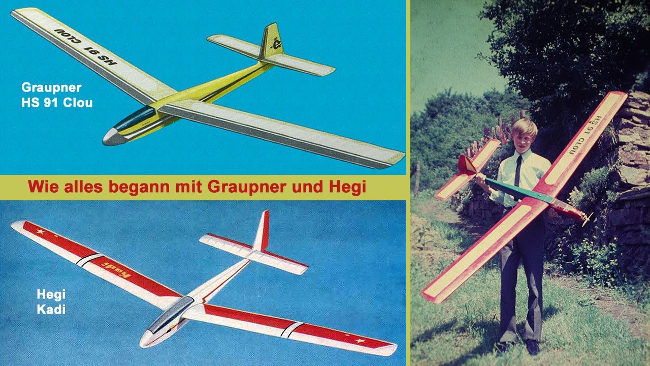 Mein Einstieg in den Modellflug mit Graupner HS91 Clou und Hegi Kadi