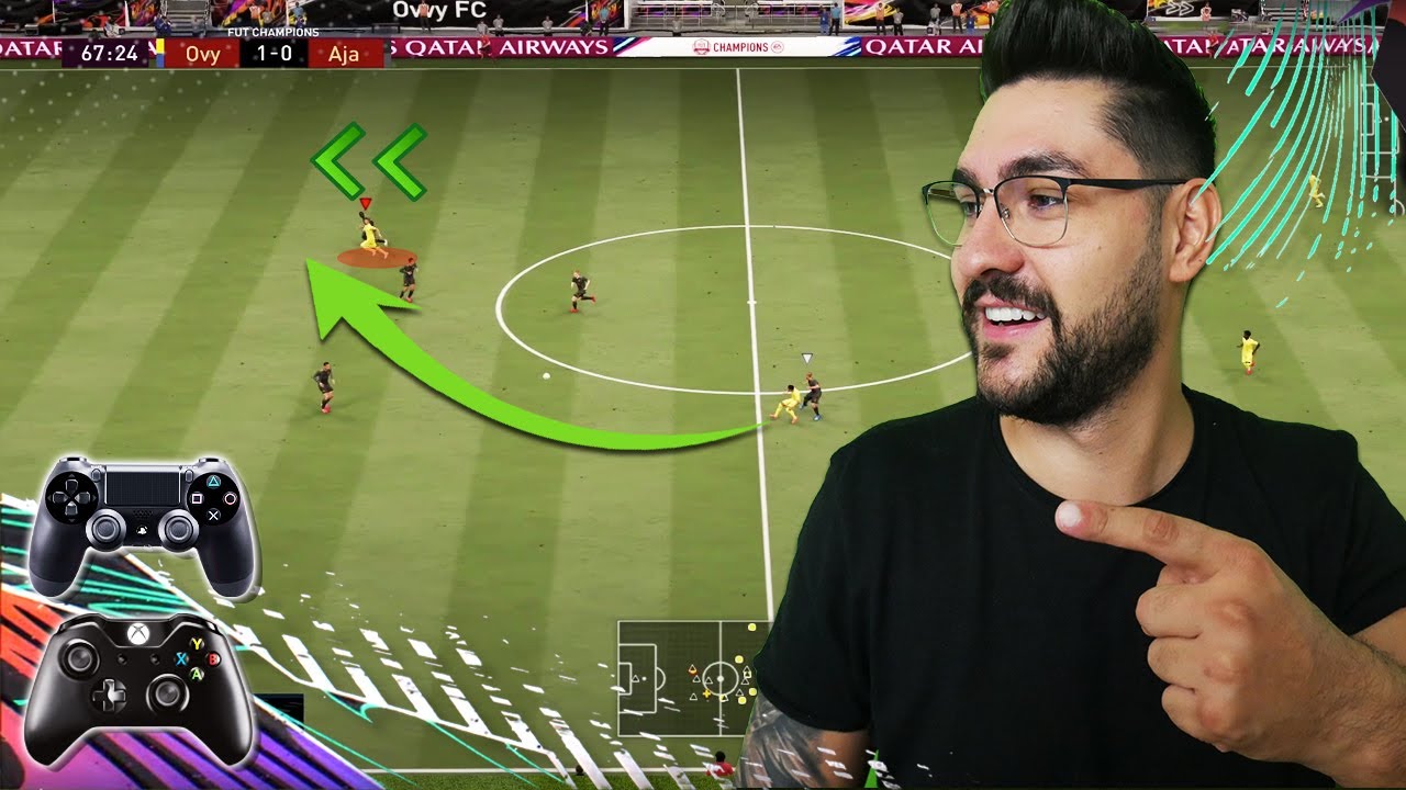 ВОТ КАК Я ВЫПОЛНЯЮ СВОИ ЗНАМЕНИТЫЕ ПАСЫ НА ХОД В FIFA 21!!! ПОДРОБНЫЙ ГАЙД ПО ЭТОМУ БЕЗУМНОМУ ТРЮКУ