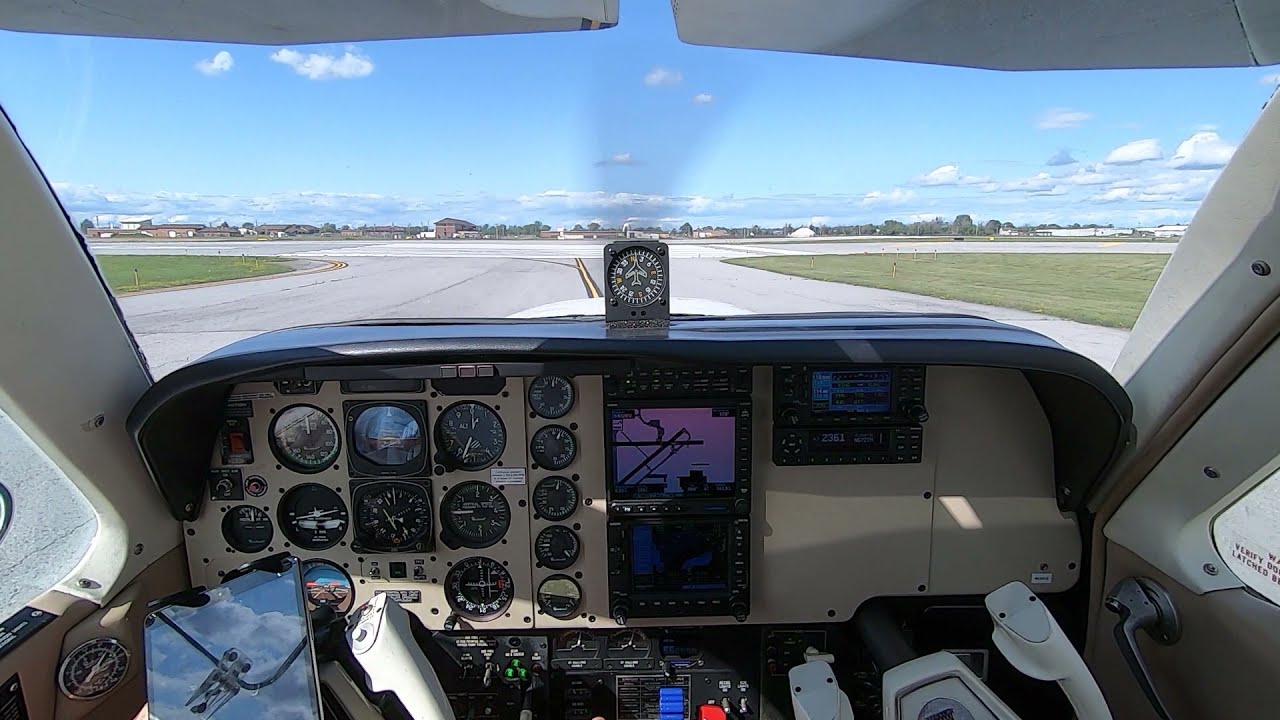 Departure from Niagara Falls in the Beechcraft Bonanza, IFR, ATC Audio