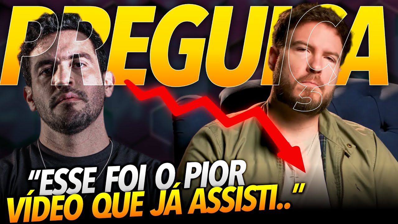Primo Rico e sua ladainha impossível de assistir.. desculpa