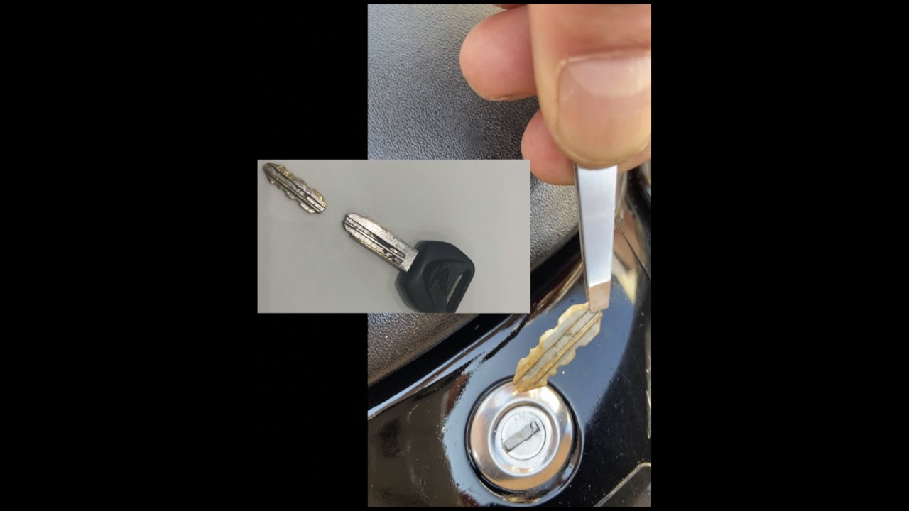 How to remove broken key in lock yourself with tweezers.