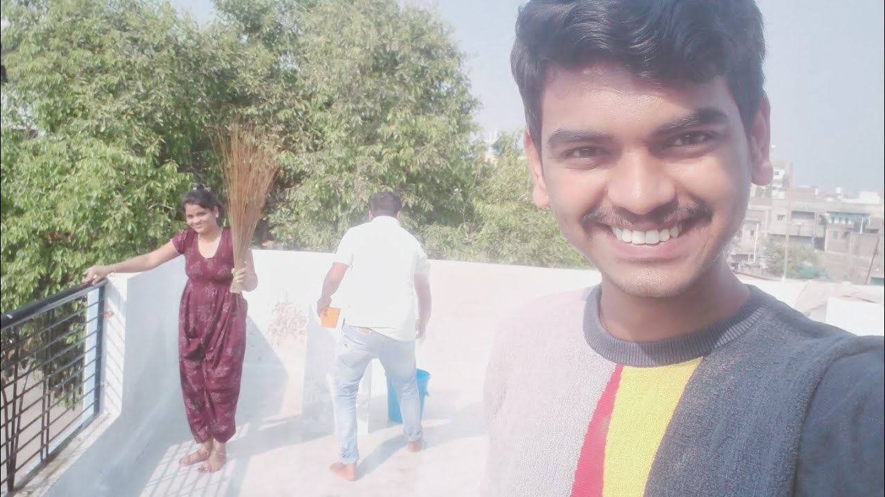 #133 Terrace Cleaning Vlog with Mama Mami 🧹✨ | Full Sai Safai Day!