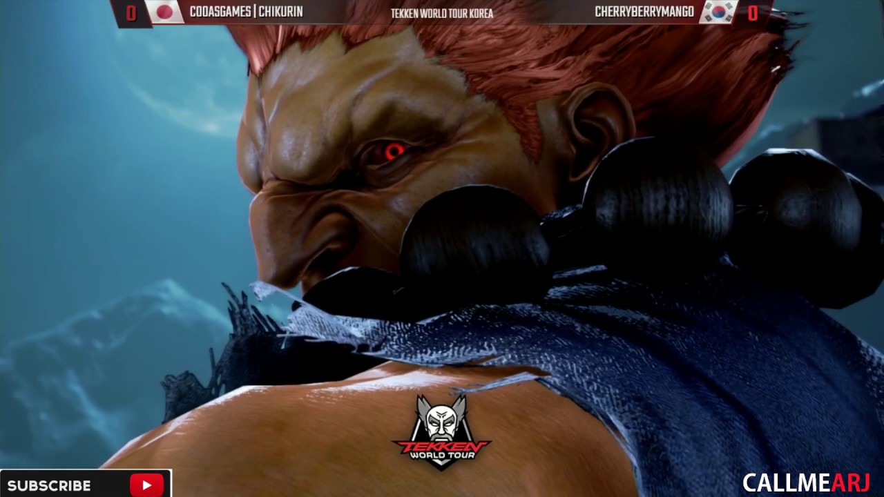 Tekken 7 World Tour | The Last Akuma | CHIKURIN (Akuma) vs CHERRYBERRYMANGO (Jin)