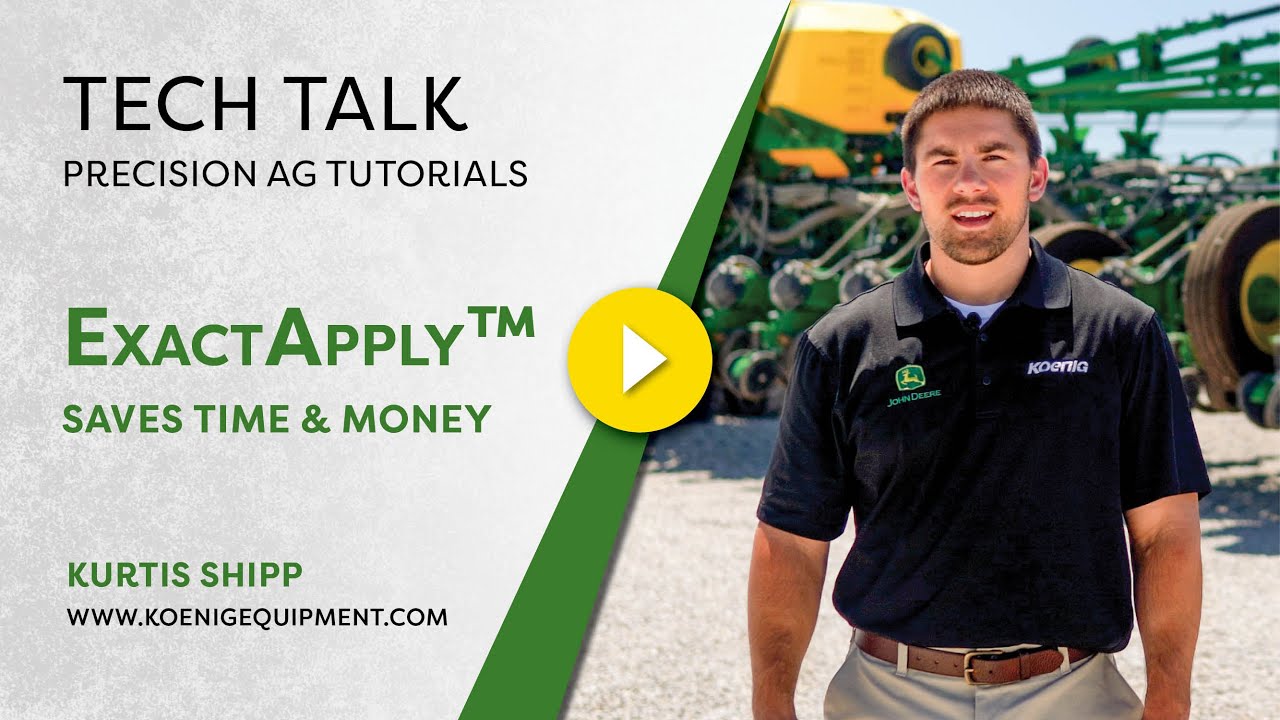 Tech Talk | How ExactApply&trade; Saves Time and Money