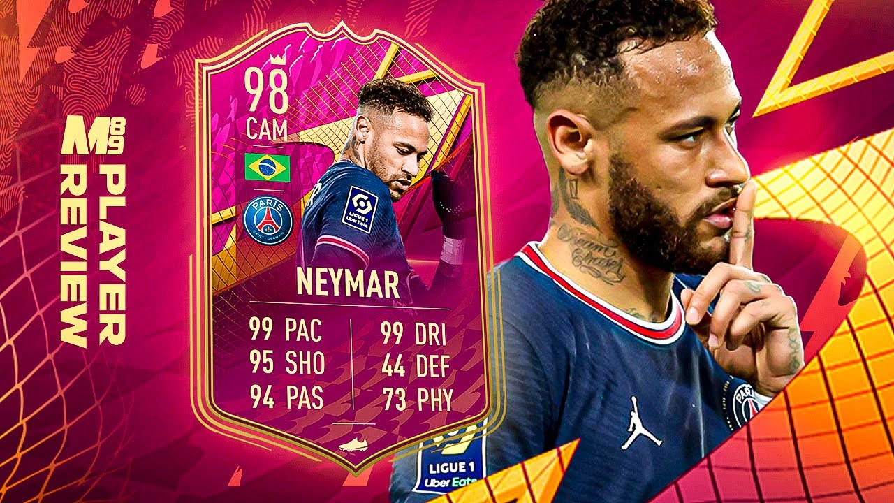 98 FUTTIES NEYMAR PLAYER REVIEW | FIFA 22 Ultimate Team