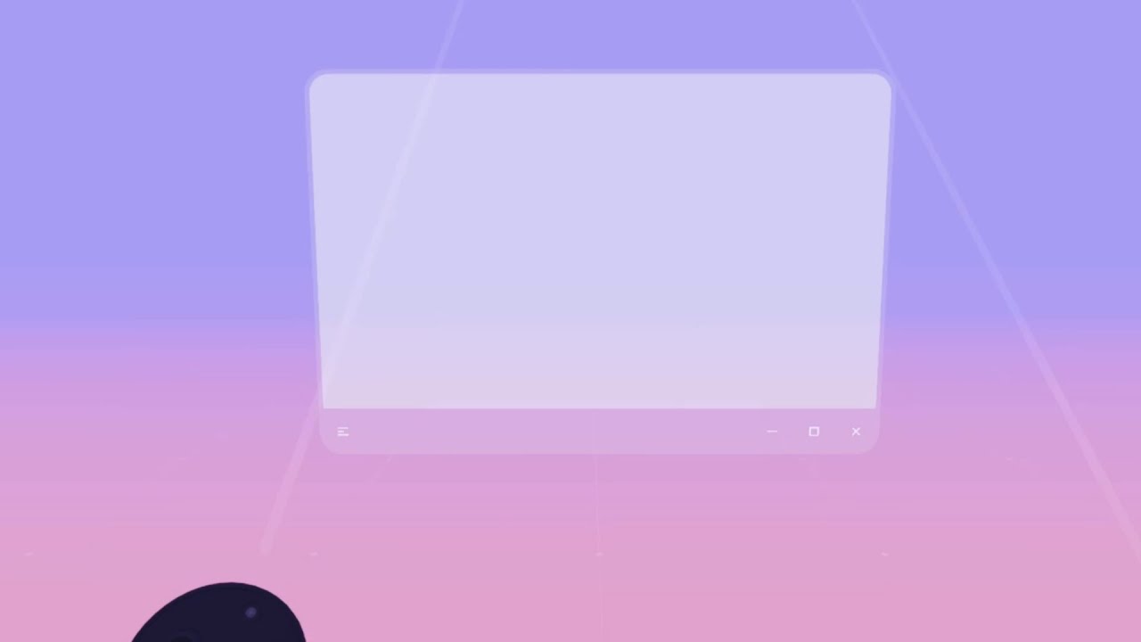 Minimizing UI Panel [Spatial UX]