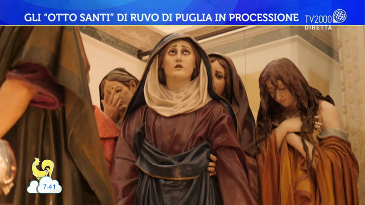 La processione della deposizione a Ruvo Di Puglia