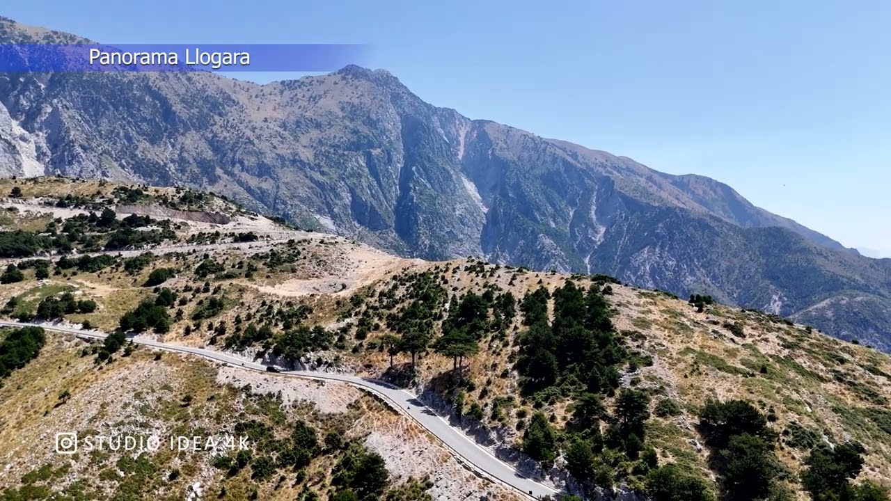 Panorama Llogara -Video Drone