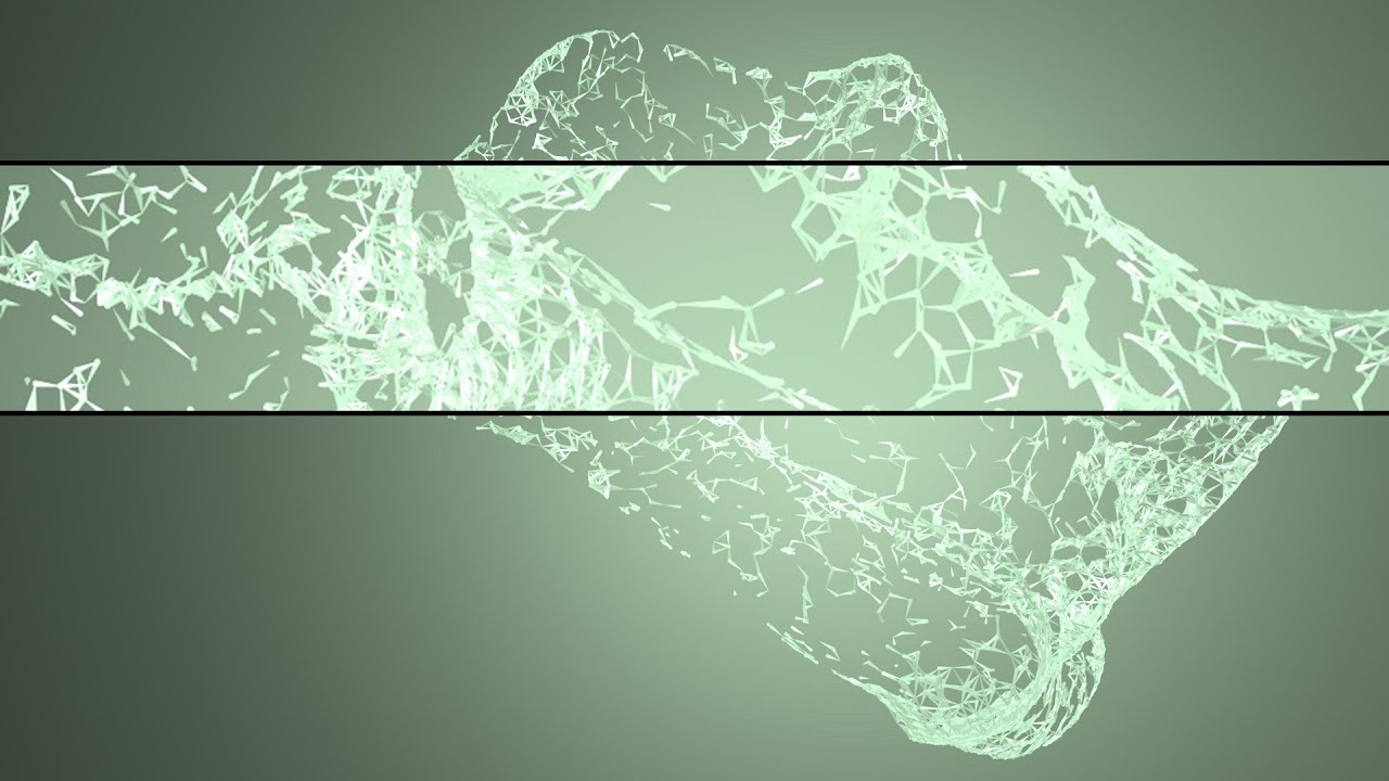 Create a cool effect with thinking particles and ubertracer - C4D Tutorial