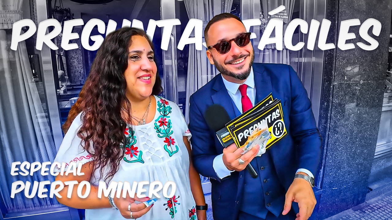 PREGUNTAS F&Aacute;CILES edici&oacute;n especial PUERTO MINERO #tomimunaretto #preguntasf&aacute;ciles