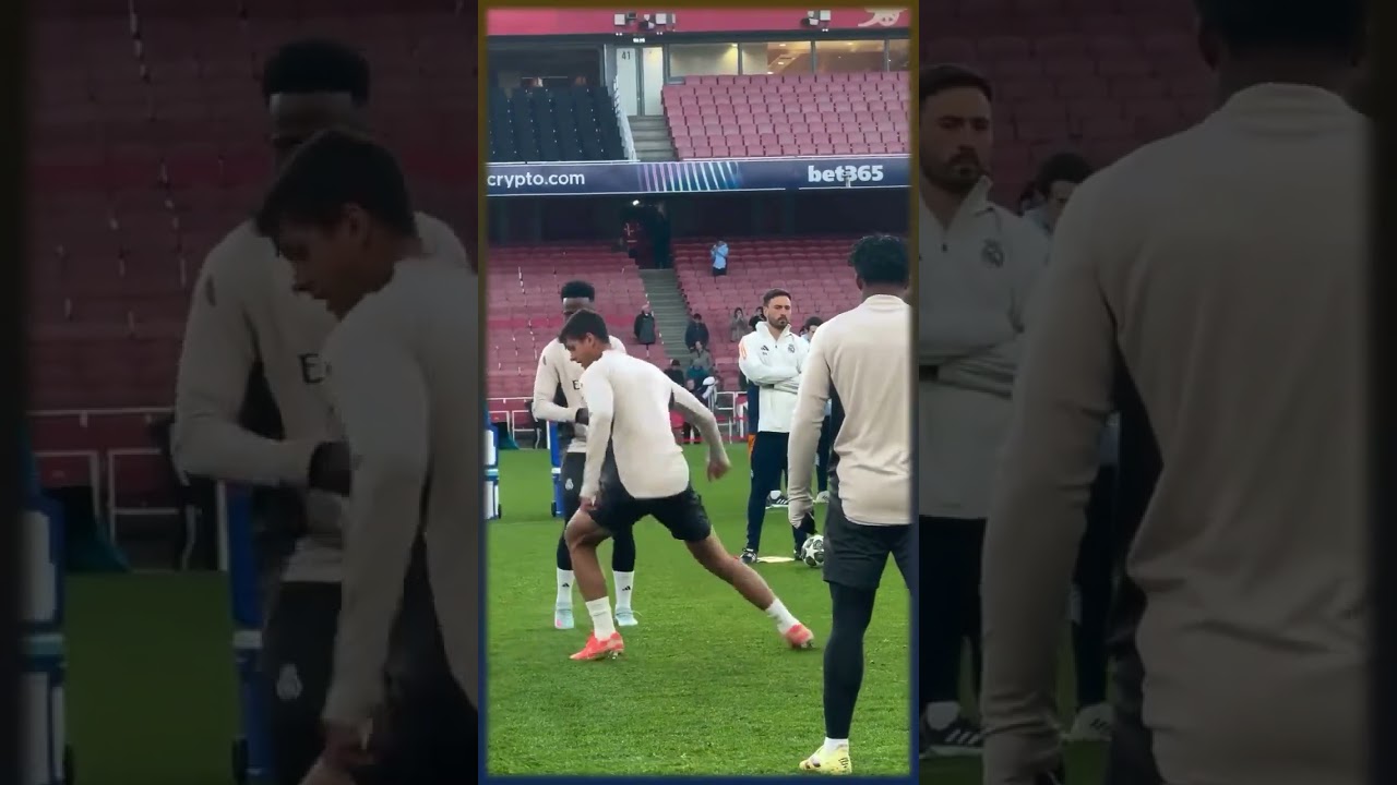 Real Madrid One-Touch Passing Training ⚽🔥