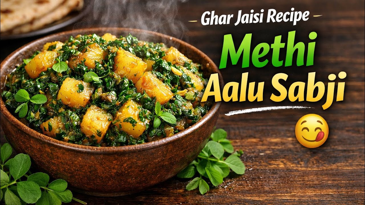 Sardiyon ki Special Methi Aalu Sabji | Easy Indian Veg Recipe 