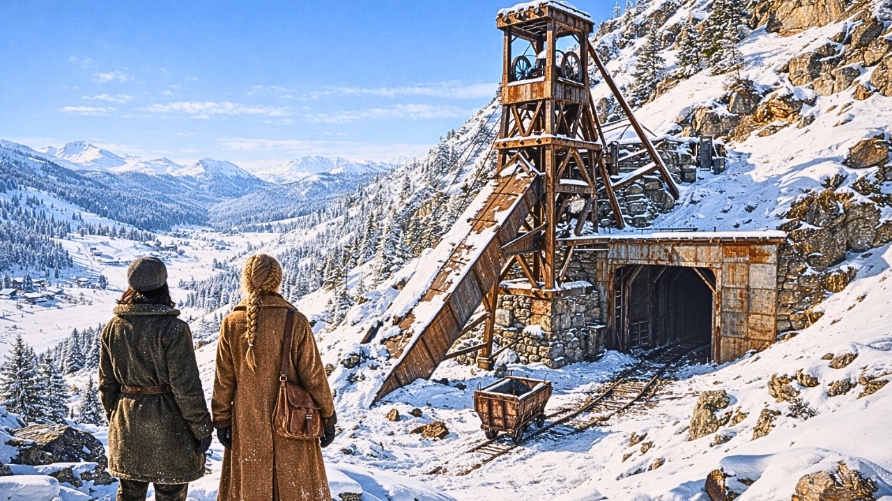 Twin Sisters Inherited A Rusty Mine—They Laughed… Then The Blizzard Cut Off Three Villages