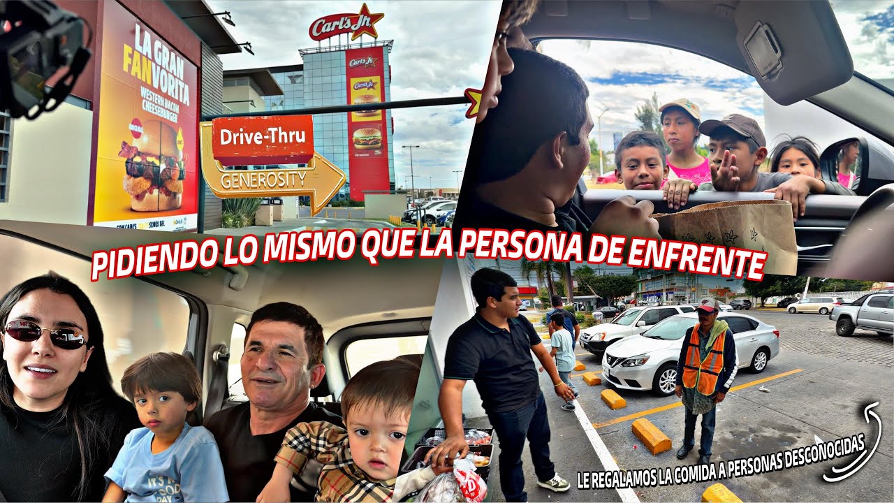 PIDIENDO LO MISMO QUE LA PERSONA DE ENFRENTE Y SE LO REGALAMOS A PERSONAS DESCONOCIDAS