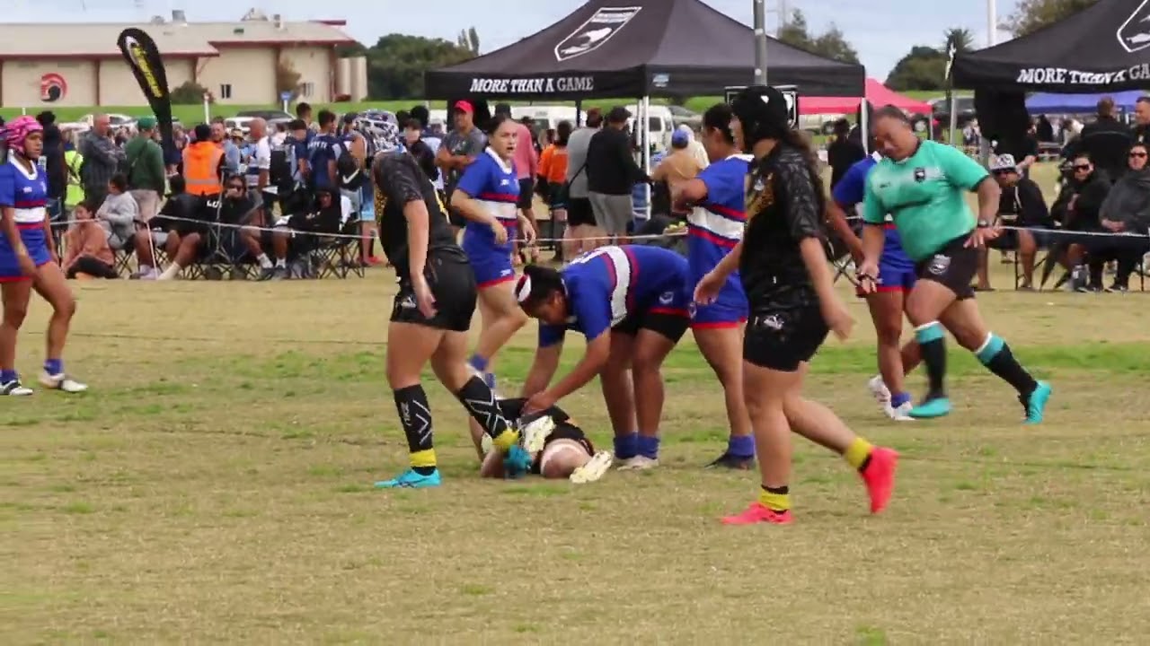 NZRL District 9s U16 Girls : Wellington Orcas vs Auckland.