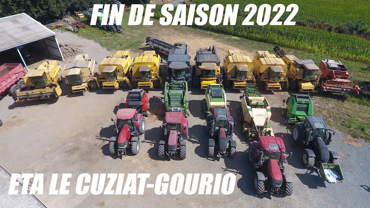 X10 MOISSONNEUSES / X5 PRESSES | L'ETA LE CUZIAT-GOURIO SORT LE GRAND JEU POUR LA FIN DE SAISON !