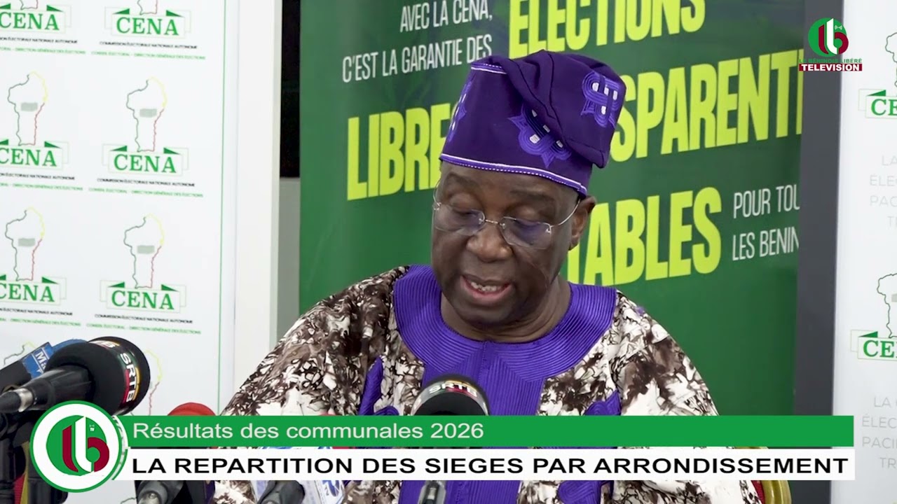 Résultats des communales 2026 : LA REPARTITION DES SIEGES PAR ARRONDISSEMENT