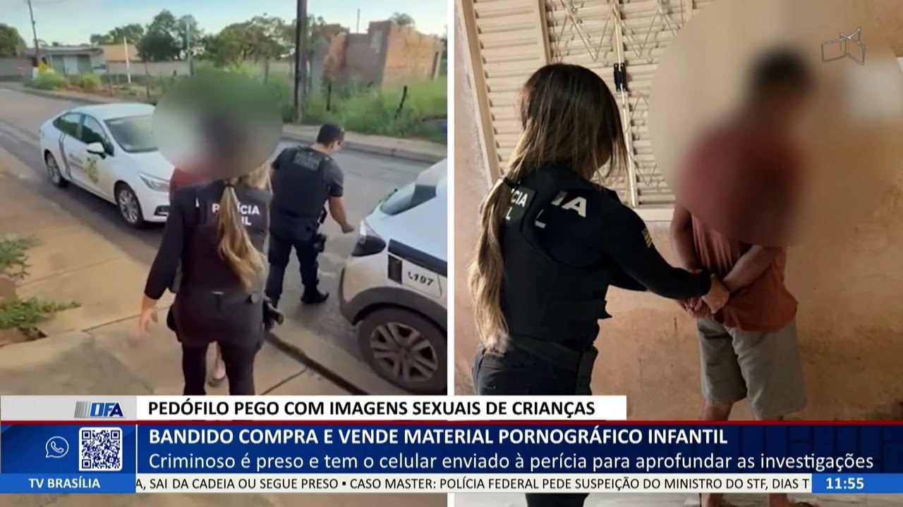 DF ALERTA - Bandido compra e vende material pornográfico infantil
