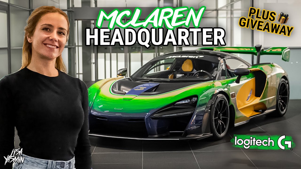 McLaren Headquarter besuchen + Logitech G Giveaway 🎁 | Lisa Yasmin
